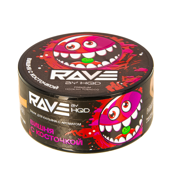 Табак Rave By Hqd Вишня С Косточкой  25 грамм в Санкт-Петербурге