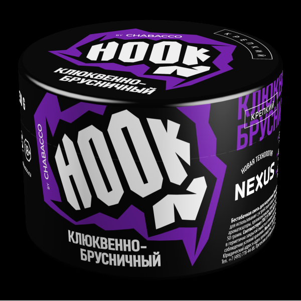 Табак Hook Клюквенно-Брусничный  50 грамм в Санкт-Петербурге