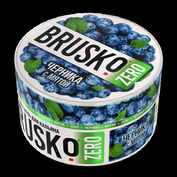 Смесь Brusko Черника С Мятой (Zero)  250 гр в Санкт-Петербурге