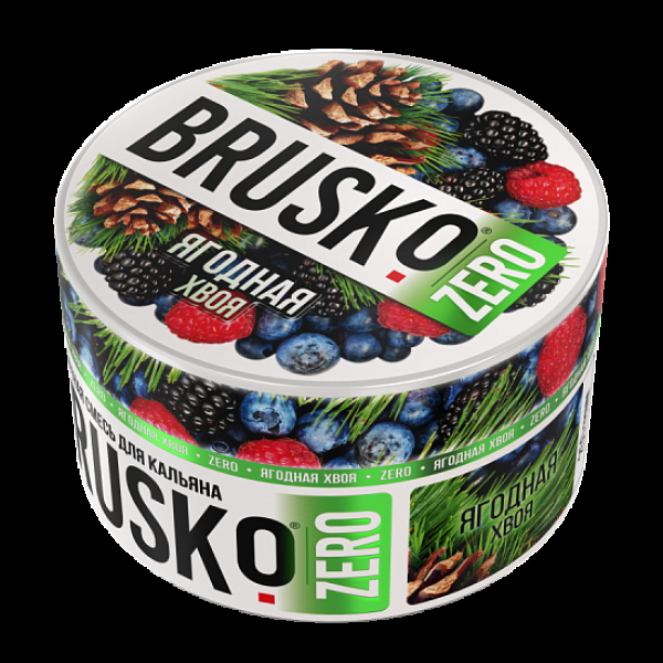 Смесь Brusko Ягодная Хвоя (Zero)  250 гр в Санкт-Петербурге
