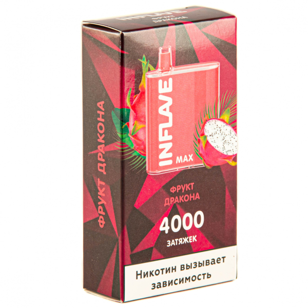 Inflave Max Фрукт Дракона (4000 Затяжек) в Санкт-Петербурге