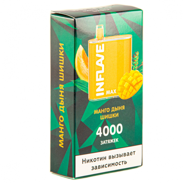 Inflave Max Манго-Дыня-Шишки (4000 Затяжек) в Санкт-Петербурге