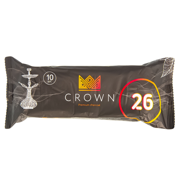 Уголь Crown Кокосовый 10 Шт (26 Мм) в Санкт-Петербурге