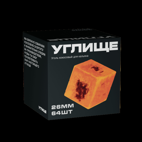 Уголь Углище Кокосовый 64 Шт (26 Мм) в Санкт-Петербурге