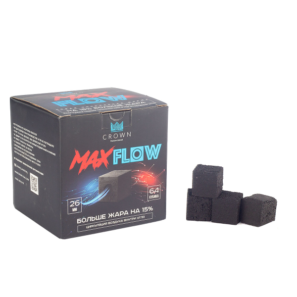 Уголь Crown Maxflow Кокосовый 64 Шт (26 Мм) в Санкт-Петербурге
