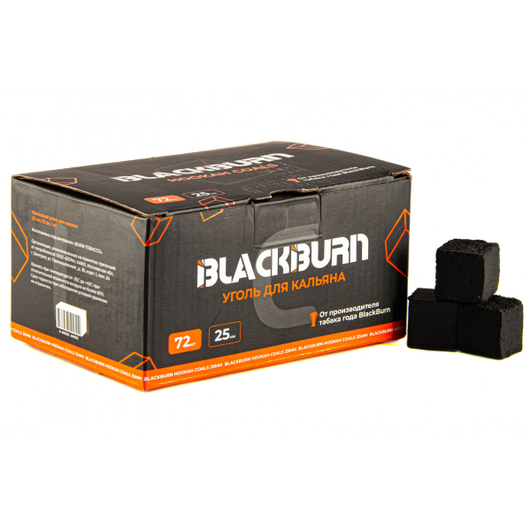 Уголь Blackburn Кокосовый 72 Шт (25 Мм) в Санкт-Петербурге