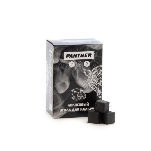 Уголь Кокосовый Panther 72 Шт (25 Мм) в Санкт-Петербурге