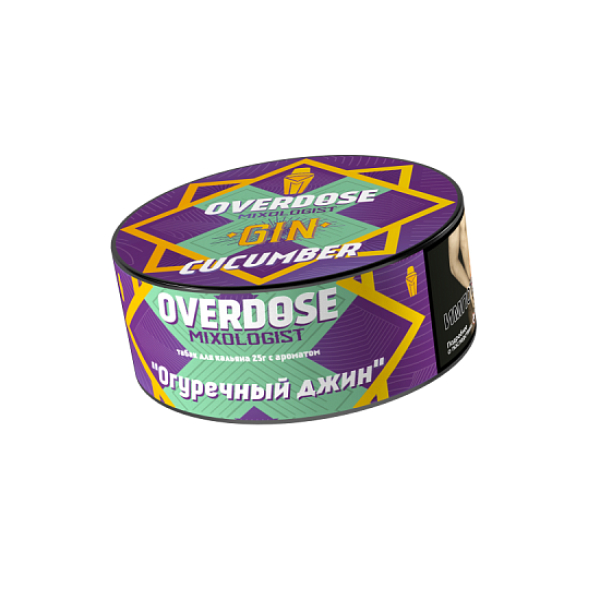Табак Overdose Gin Cucumber   25 грамм в Санкт-Петербурге