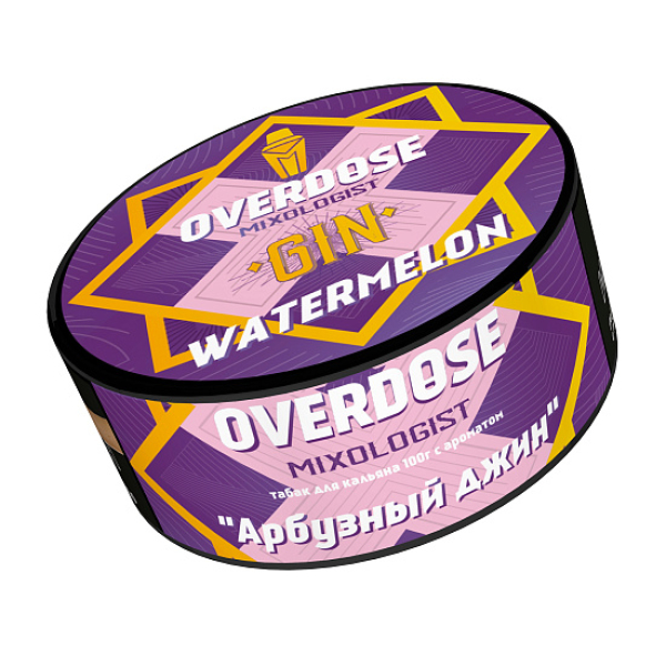 Табак Overdose Gin Watermelon  100 грамм в Санкт-Петербурге
