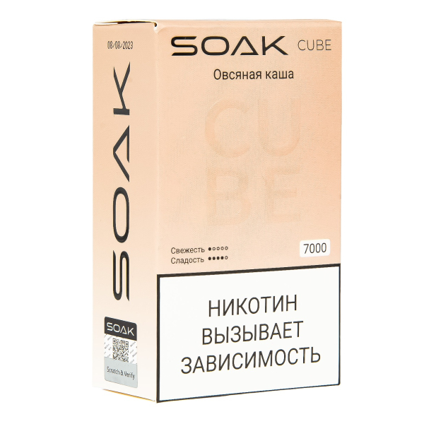 Soak Cube Овсяная Каша 7000 Затяжек в Санкт-Петербурге