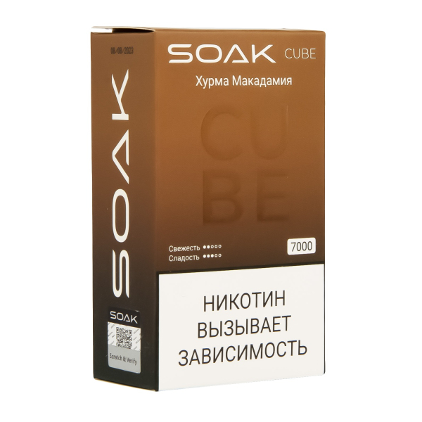 Soak Cube Хурма Макадамия 7000 Затяжек в Санкт-Петербурге