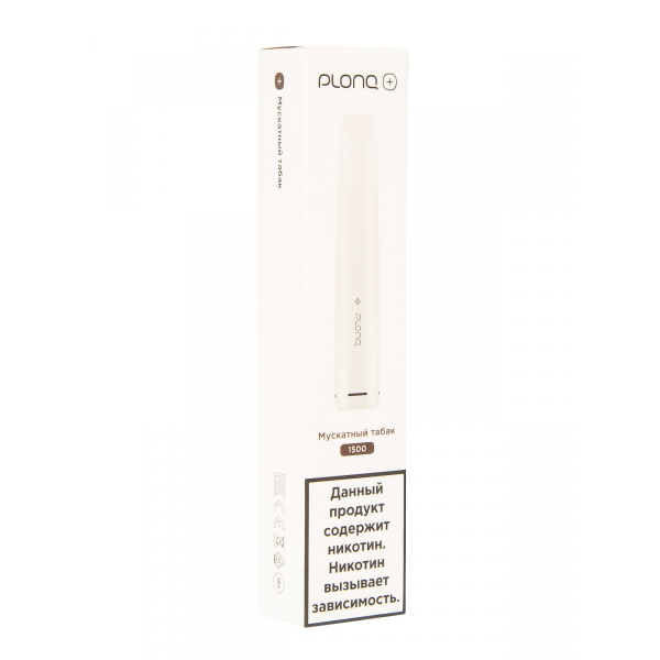 Plonq Plus Мускатный Табак (1500 Затяжек) 20 Мг в Санкт-Петербурге