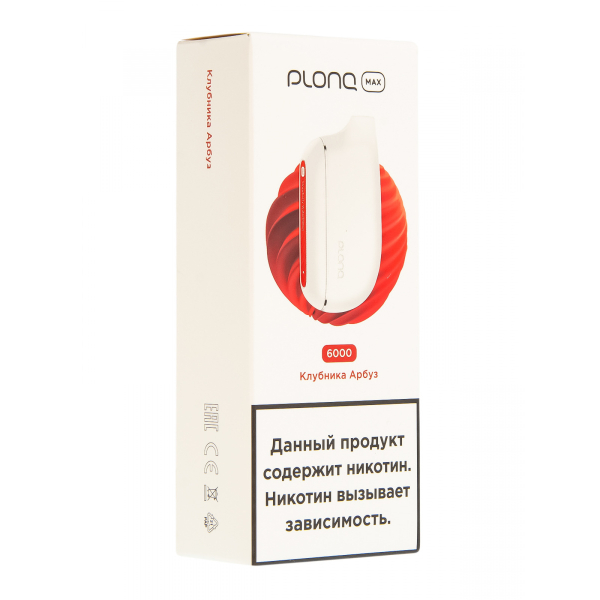 Plonq Max Клубника Арбуз (6000 Затяжек) 20 Мг в Санкт-Петербурге