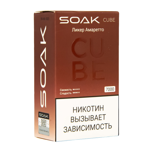 Soak Cube Ликер Амаретто 7000 Затяжек в Санкт-Петербурге