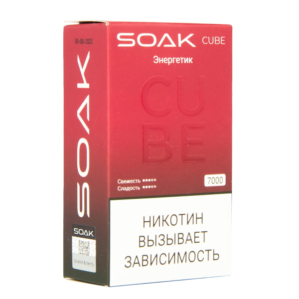 Soak Cube Энергетик 7000 Затяжек в Санкт-Петербурге