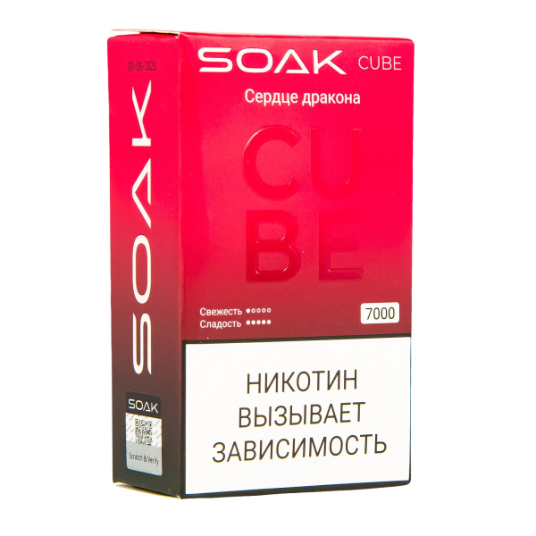 Soak Cube Сердце Дракона 7000 Затяжек в Санкт-Петербурге