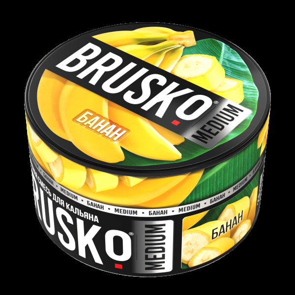 Смесь Brusko Medium Банан  250 гр в Санкт-Петербурге