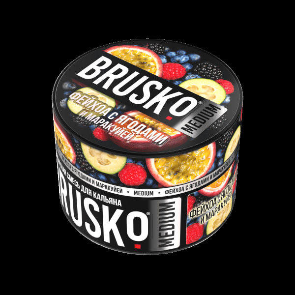 Смесь Brusko Medium Фейхоа С Ягодами И Маракуйей  50 гр в Санкт-Петербурге