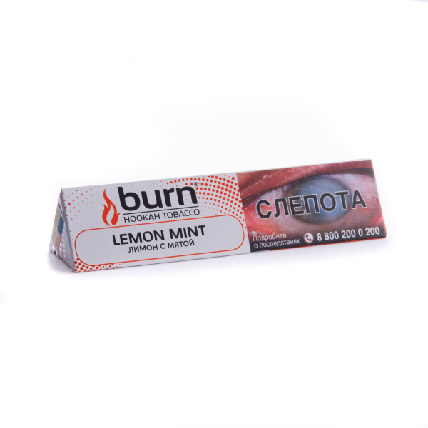 Табак Burn Lemon Mint  25 грамм в Санкт-Петербурге