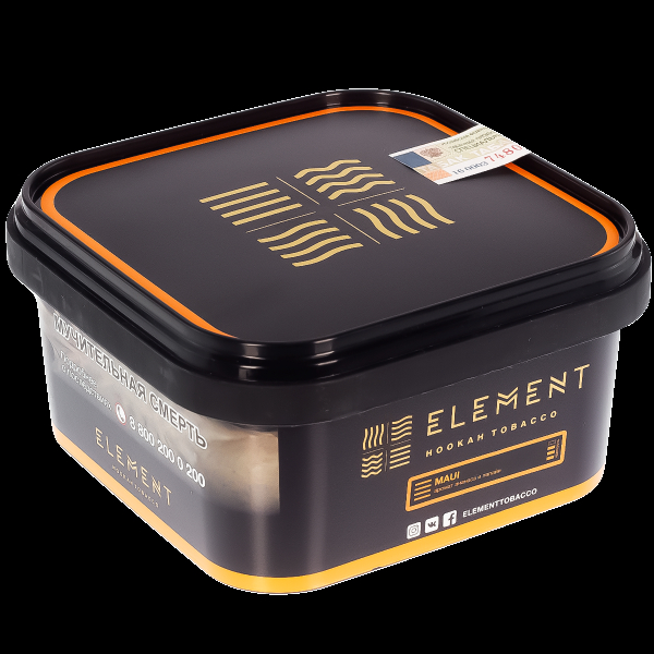 Табак Element Земля Maui  200 грамм в Санкт-Петербурге