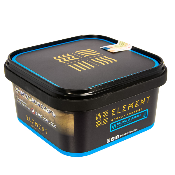 Табак Element Вода Mellow Blueberry  200 грамм в Санкт-Петербурге