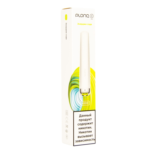 Plonq Plus Pro Энерджи Сода (4000 Затяжек) 20 Мг в Санкт-Петербурге
