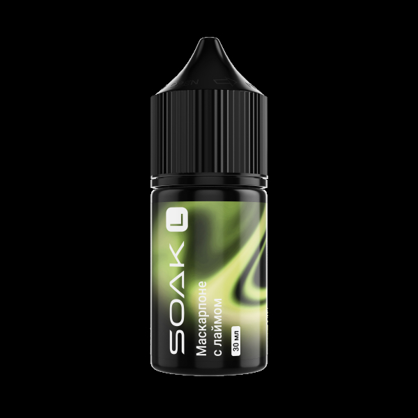 Жидкость Soak L30 Mascarpone Lime 30 Мл 2 Мг в Санкт-Петербурге