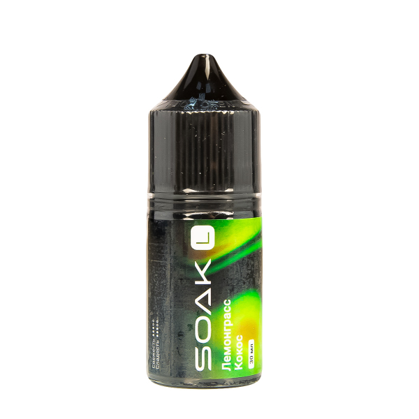 Жидкость Soak L30 Lemongrass Coconut 30 Мл 2 Мг в Санкт-Петербурге