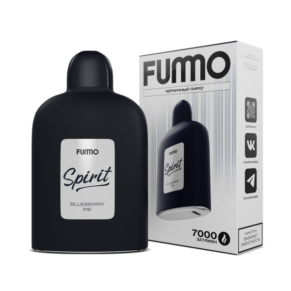 Электронка Fummo Spirit Черничный Пирог   в Санкт-Петербурге