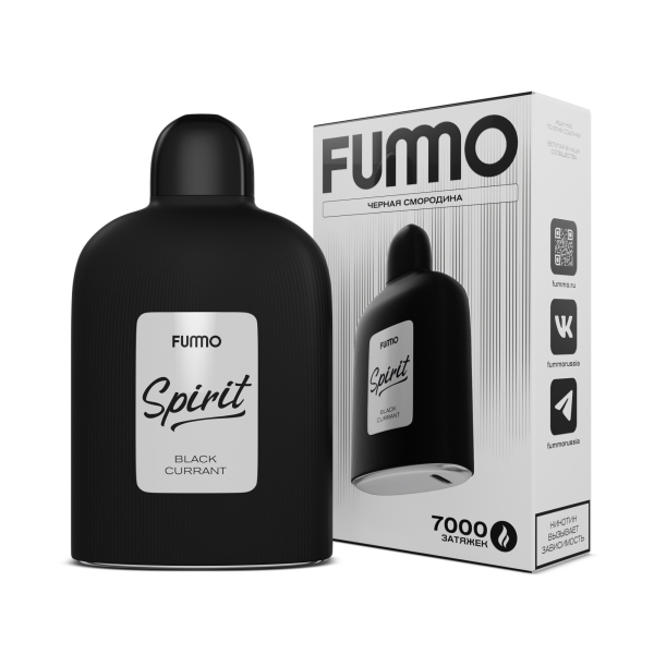 Электронка Fummo Spirit Черная Смородина   в Санкт-Петербурге