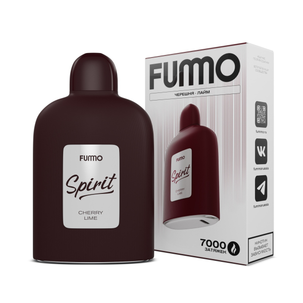 Электронка Fummo Spirit Черешня Лайм   в Санкт-Петербурге