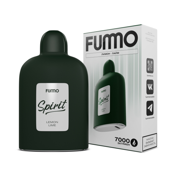 Электронка Fummo Spirit Лимон Лайм  в Санкт-Петербурге