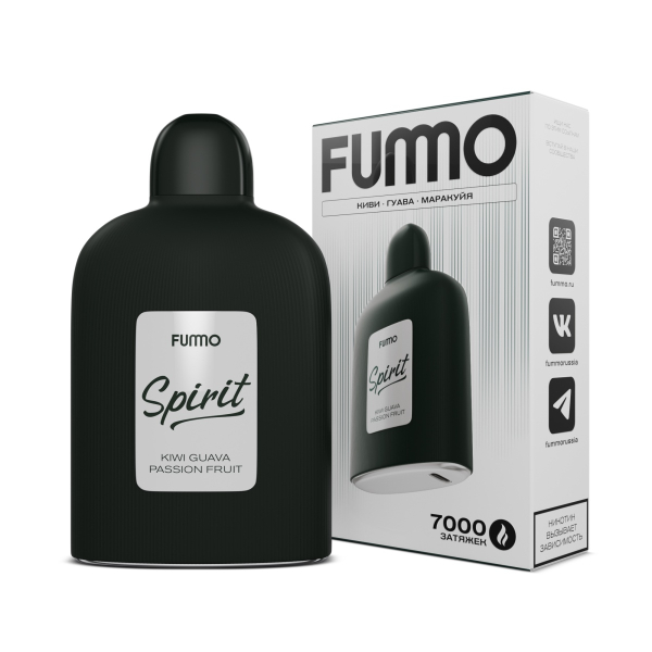 Электронка Fummo Spirit Киви Гуава Маракуйя  в Санкт-Петербурге