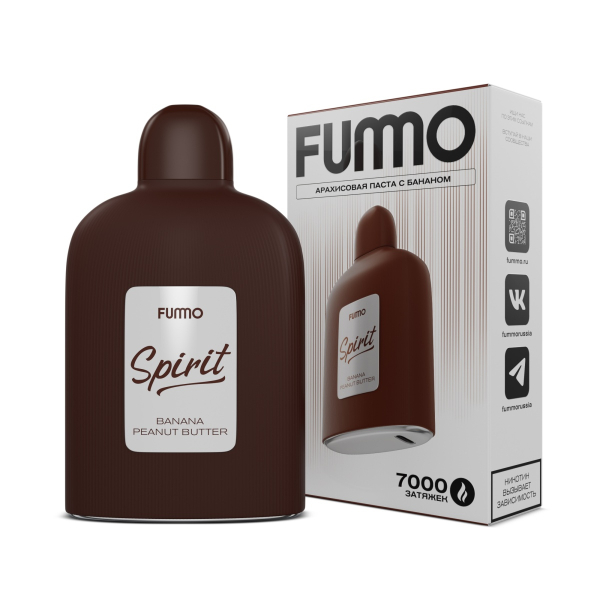 Электронка Fummo Spirit Арахисовая Паста С Бананом  в Санкт-Петербурге