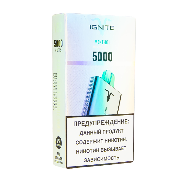 Электронка Ignite Menthol V2  в Санкт-Петербурге
