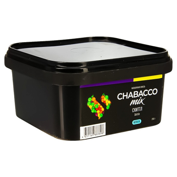Смесь Chabacco Mix Skittle   Medium 200 гр в Санкт-Петербурге