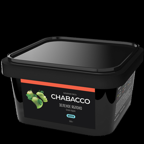 Смесь Chabacco Green Apple    Medium 200 гр в Санкт-Петербурге
