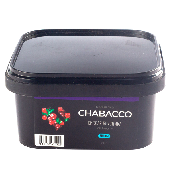 Смесь Chabacco Sour Cowberry    Medium 200 гр в Санкт-Петербурге