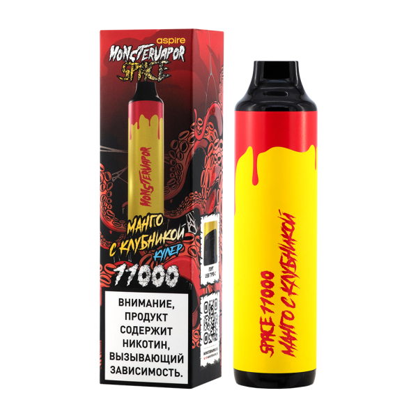 Электронка Monstervapor Space Манго И Клубника (11000 Затяжек) в Санкт-Петербурге