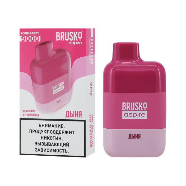 Электронка Brusko Longparty Дыня (9000 Затяжек) в Санкт-Петербурге