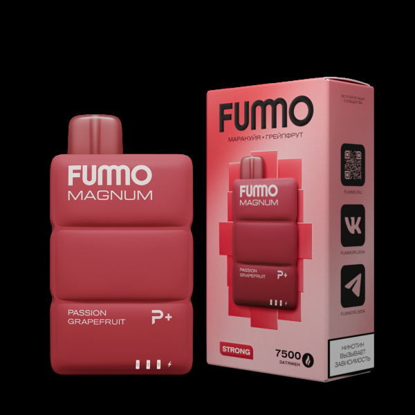 Электронка Fummo Magnum Маракуйя Грейпфрут (7500 Затяжек) в Санкт-Петербурге