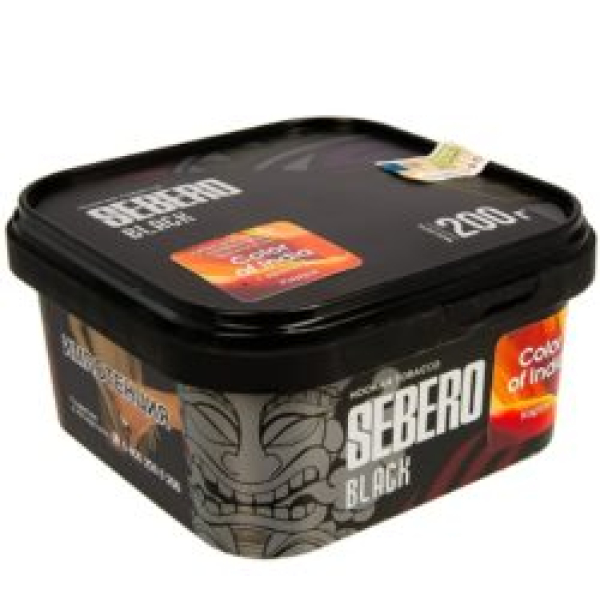 Табак Sebero Black Color Of India  200 грамм в Санкт-Петербурге