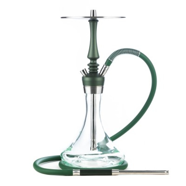 Кальян Hoob Mars Pro Mini British Racing Green Stainless Steel в Санкт-Петербурге