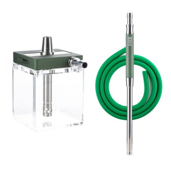Кальян Hoob Subatom British Racing Green Steel в Санкт-Петербурге