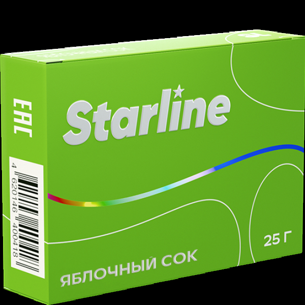 Табак Starline Яблочный Сок  25 грамм в Санкт-Петербурге