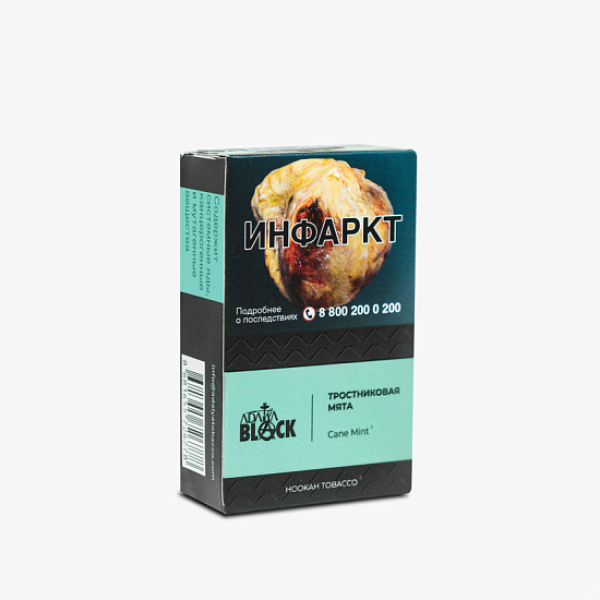 Табак Adalya Black Cane Mint (Тростниковая Мята)  Aтп 20 грамм в Санкт-Петербурге