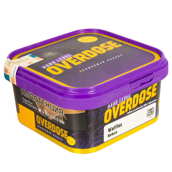 Табак Overdose Waffles  200 грамм в Санкт-Петербурге