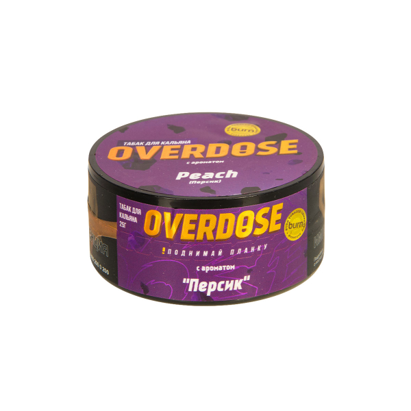 Табак Overdose Peach  25 грамм в Санкт-Петербурге