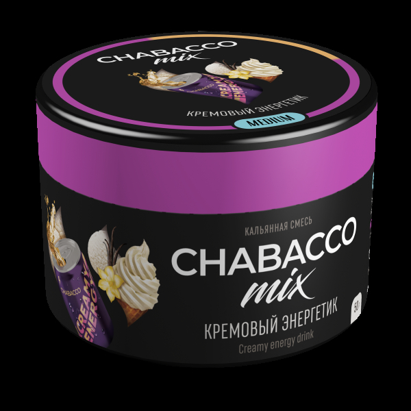 Смесь Chabacco Mix Medium Creamy Energy Drink  50 гр в Санкт-Петербурге