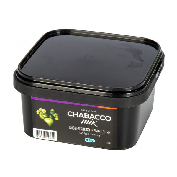 Смесь Chabacco Mix Medium Kiwi Apple Gooseberry  200 гр в Санкт-Петербурге